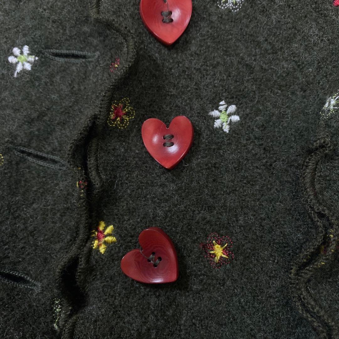 美品　MOSCHINO イタリア製 花柄刺繍 ジャケット スカート セットアップ