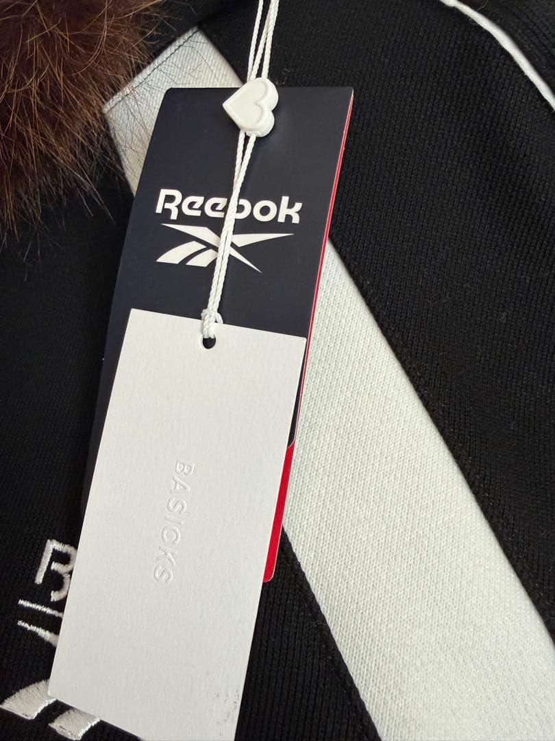 BASICKS x Reebok Uniform Sweat Hoodieタグ有