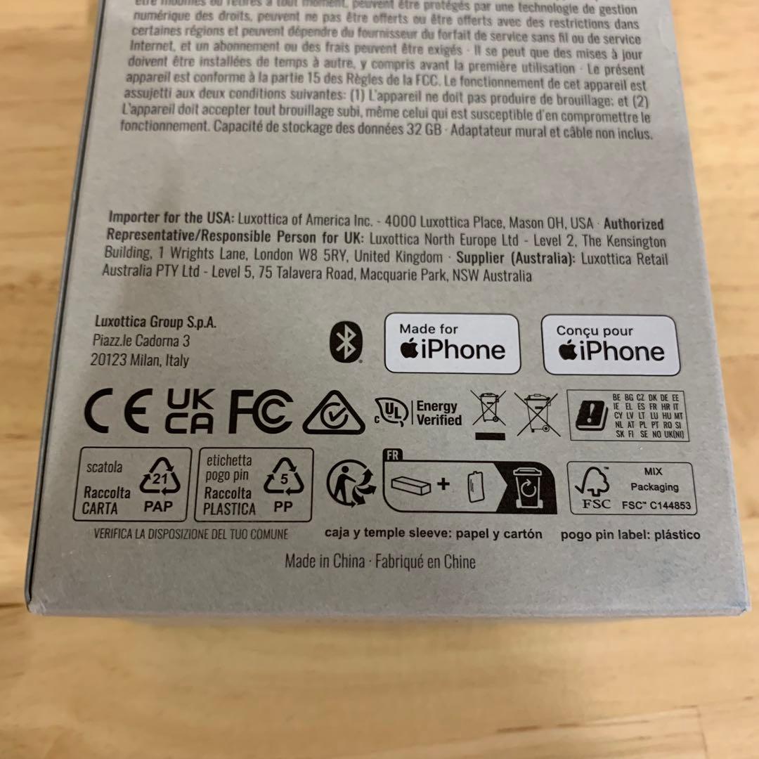 新品 Ray-Ban  Wayfarer スマートサングラス 偏光