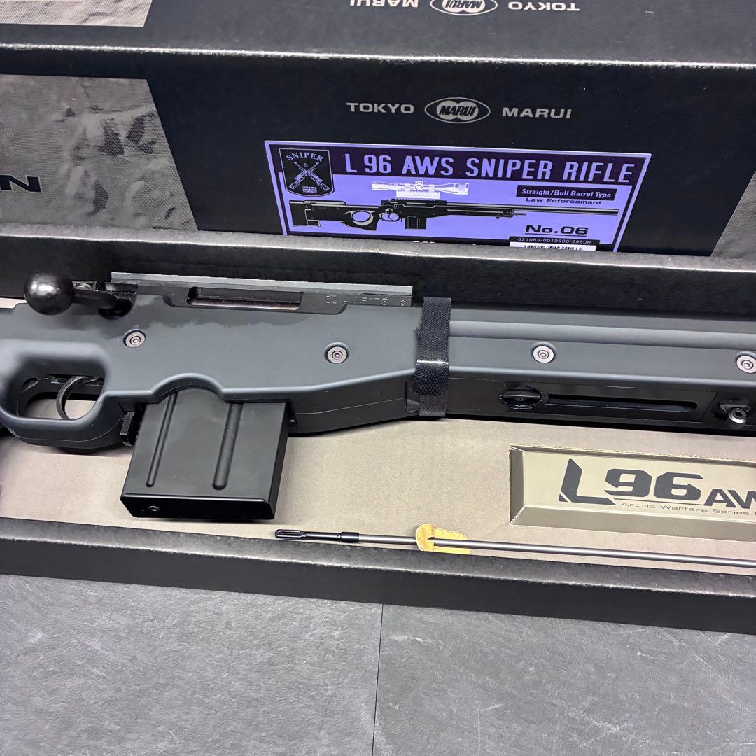 【新品未使用】東京マルイ L96 AWS スナイパーライフル ブラックストック