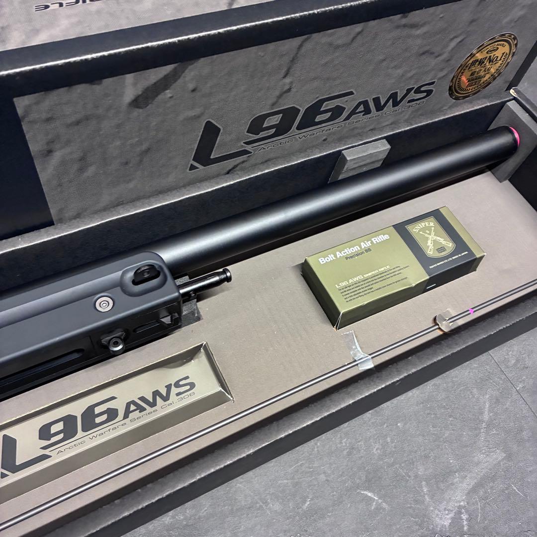 【新品未使用】東京マルイ L96 AWS スナイパーライフル ブラックストック