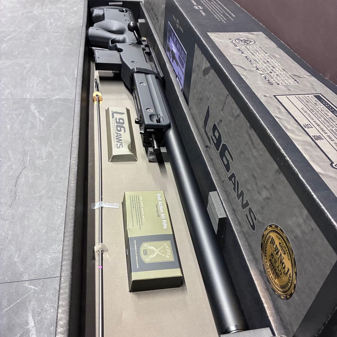 【新品未使用】東京マルイ L96 AWS スナイパーライフル ブラックストック