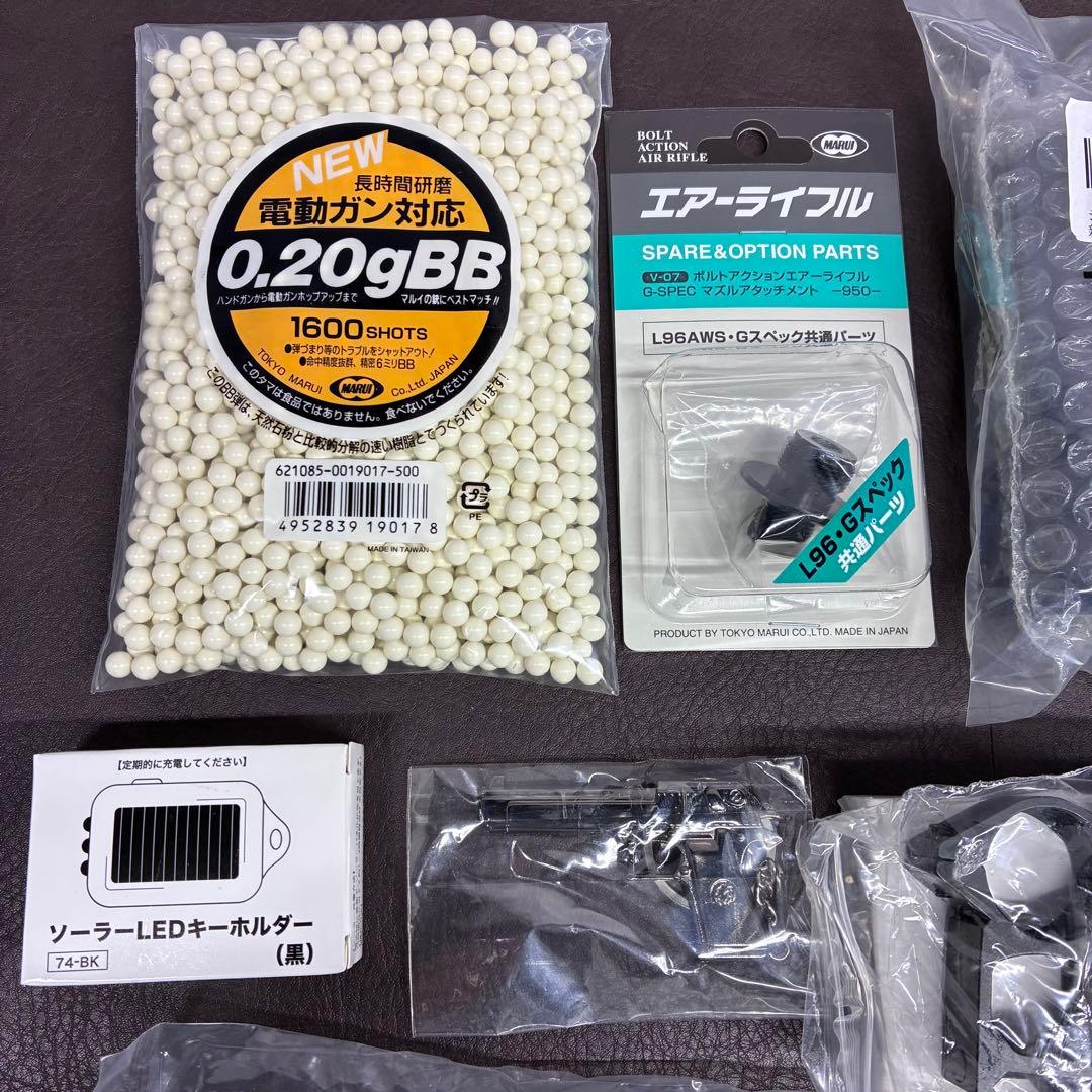 【新品未使用】東京マルイ L96 AWS スナイパーライフル ブラックストック