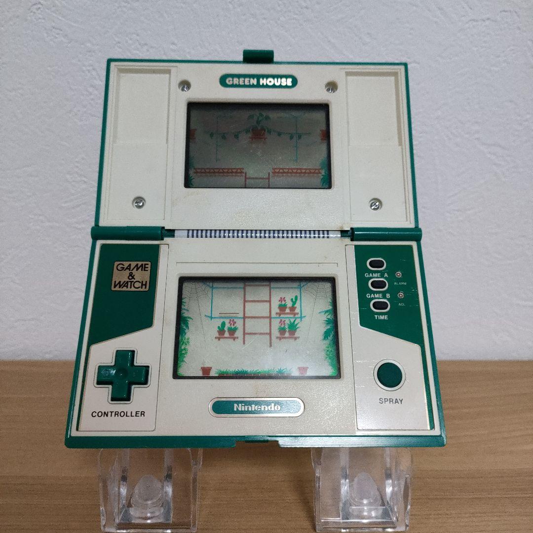 ゲーム＆ウォッチグリーンハウス任天堂Nintendoニンテンドーメンテナンス済み