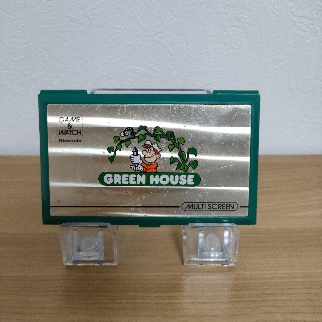 ゲーム＆ウォッチグリーンハウス任天堂Nintendoニンテンドーメンテナンス済み
