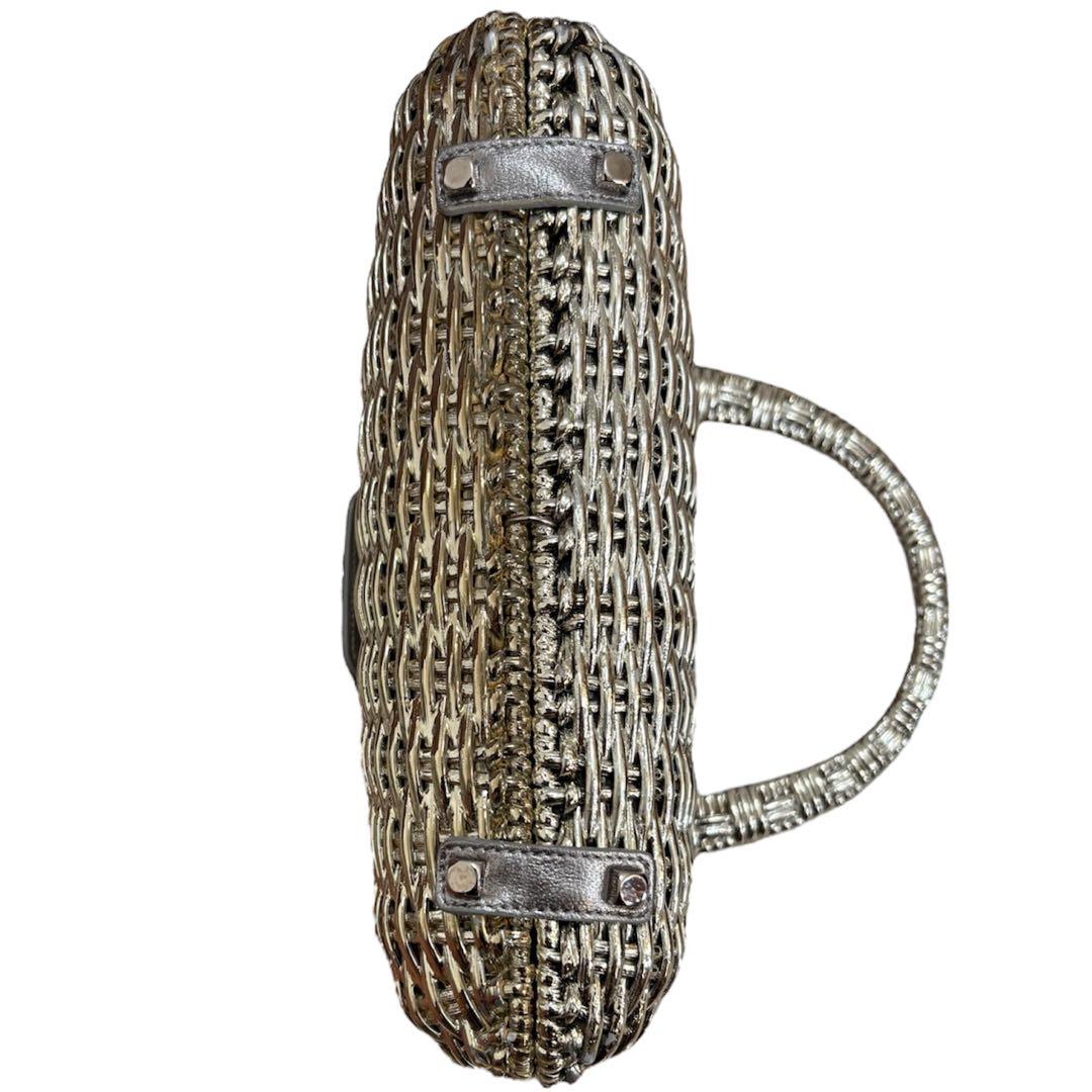 フェラガモ Ferragamo かごバッグ ハンドバッグ ガンチーニ