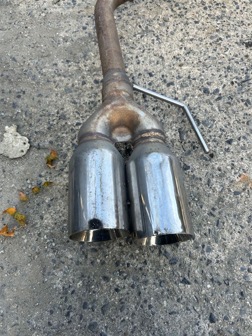 マークX130系 社外マフラー バルブ付 ジャンク 着払い