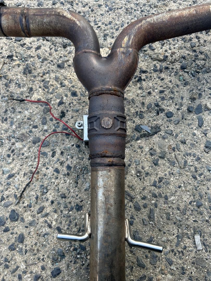 マークX130系 社外マフラー バルブ付 ジャンク 着払い