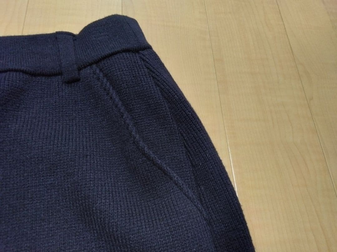 【美品】アルチビオ ピンクニットベスト36 ＆ネイビーニットスカート38 セット