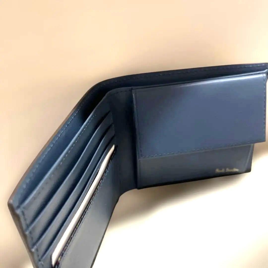 新品！Paul Smith 二つ折り財布 黒