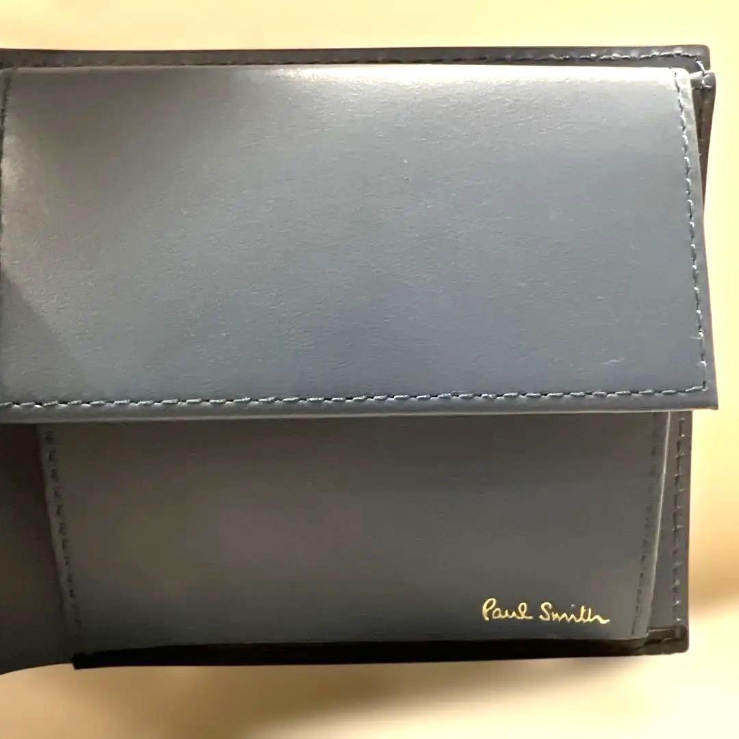 新品！Paul Smith 二つ折り財布 黒