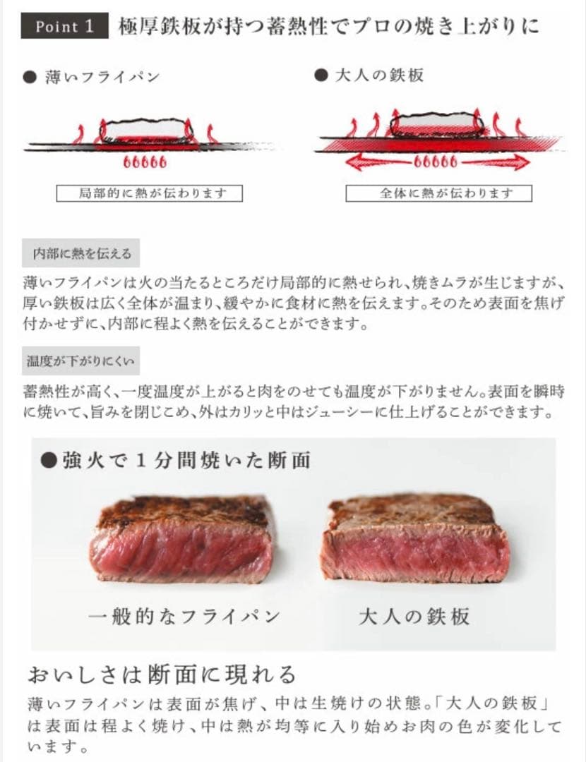 【新品最安値】大人の鉄板 大サイズ