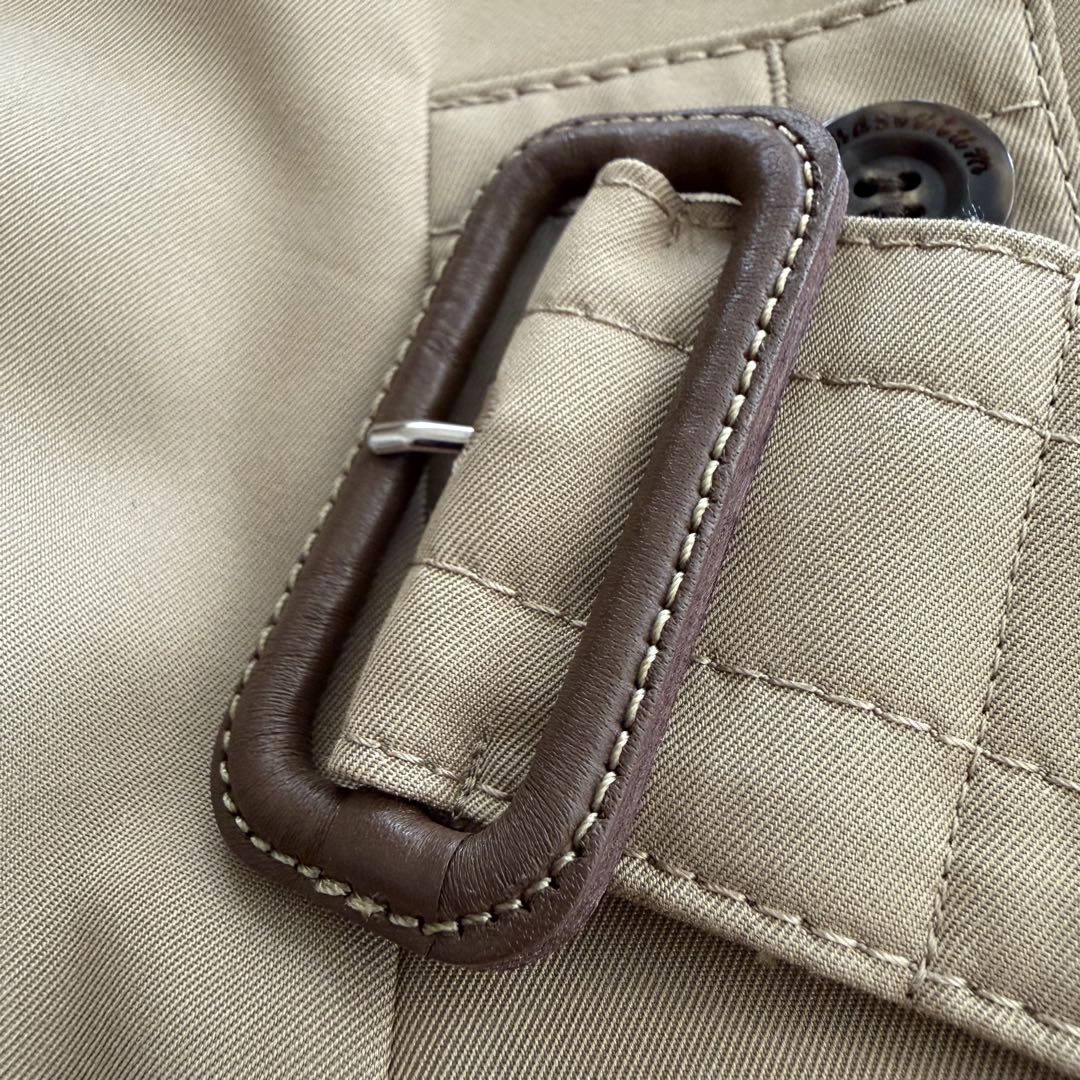 極美品　アクアスキュータム　トレンチコート　ライナー付き　ベージュ　サイズ4