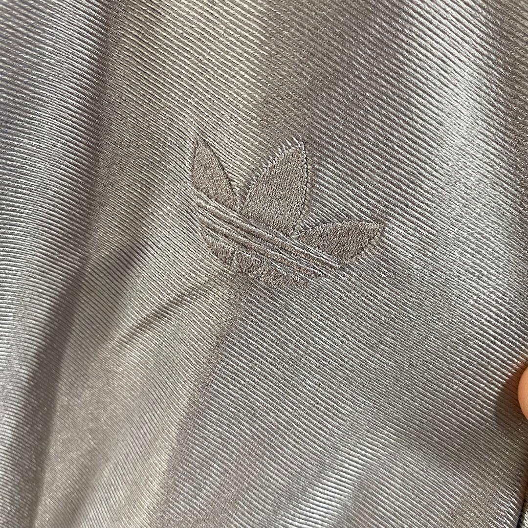 アディダス　ファイヤーバード　超オーバーサイズトラックジャケット　メタリック