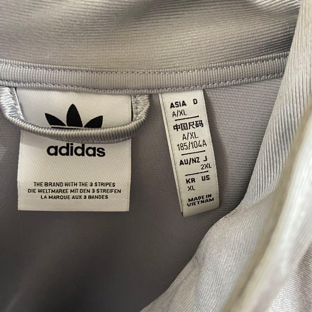 アディダス　ファイヤーバード　超オーバーサイズトラックジャケット　メタリック