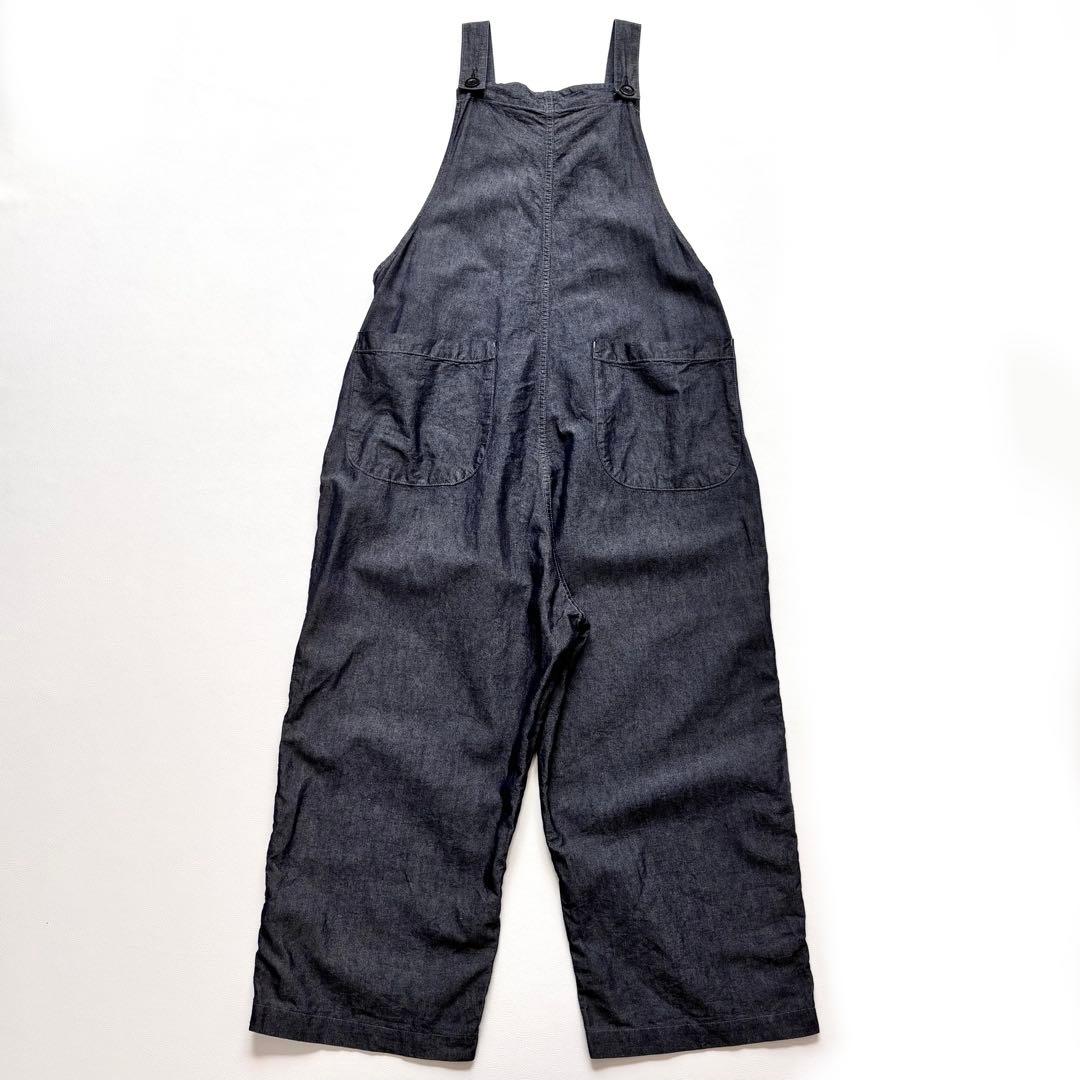 OUTIL ウティ サロペット オーバーオール コットン シルク シャンブレー
