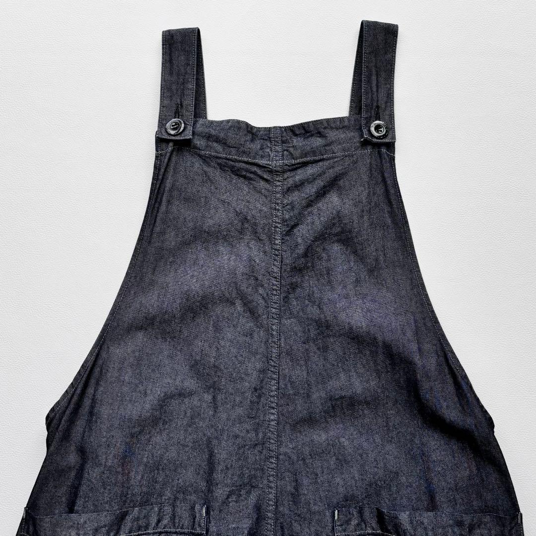 OUTIL ウティ サロペット オーバーオール コットン シルク シャンブレー