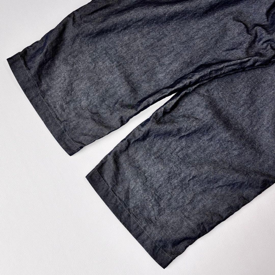 OUTIL ウティ サロペット オーバーオール コットン シルク シャンブレー