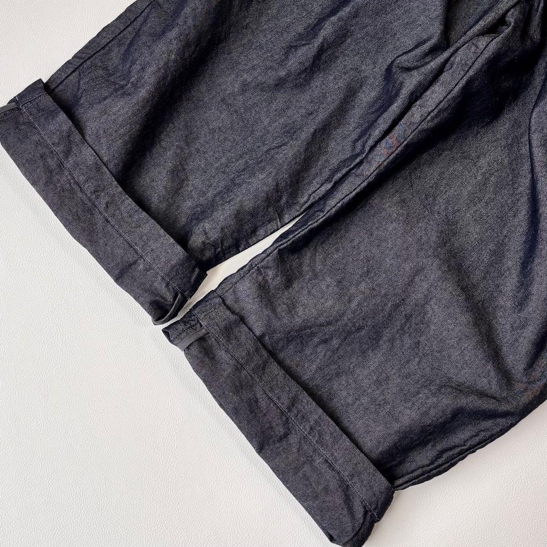 OUTIL ウティ サロペット オーバーオール コットン シルク シャンブレー