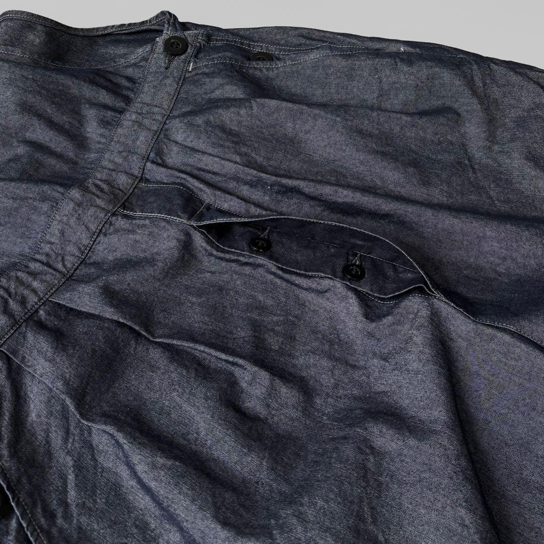 OUTIL ウティ サロペット オーバーオール コットン シルク シャンブレー