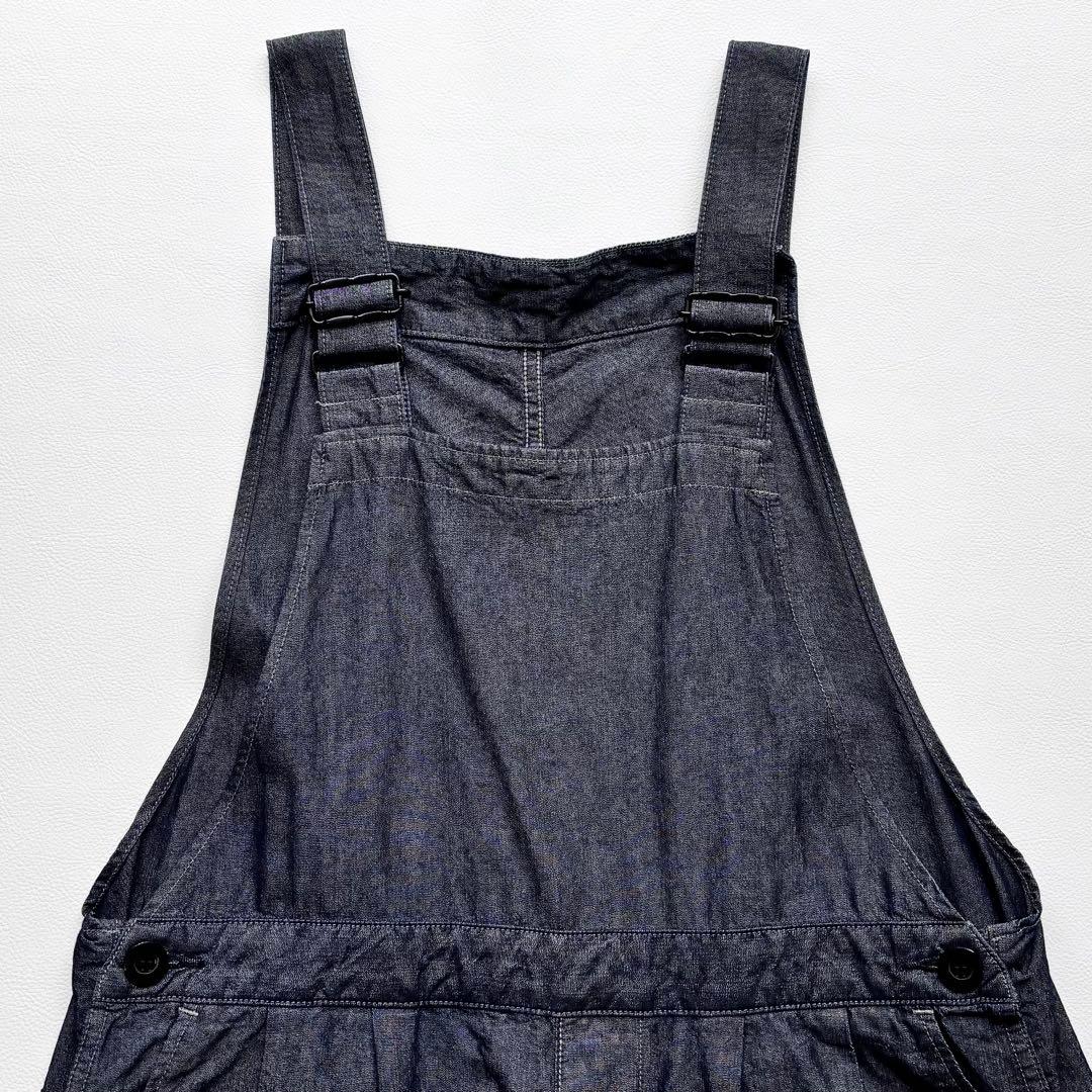 OUTIL ウティ サロペット オーバーオール コットン シルク シャンブレー