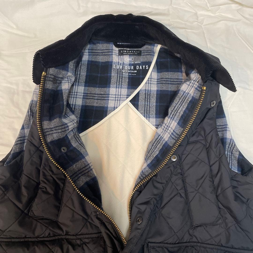 LUV OUR DAYS リモンタ製 キルティングベスト