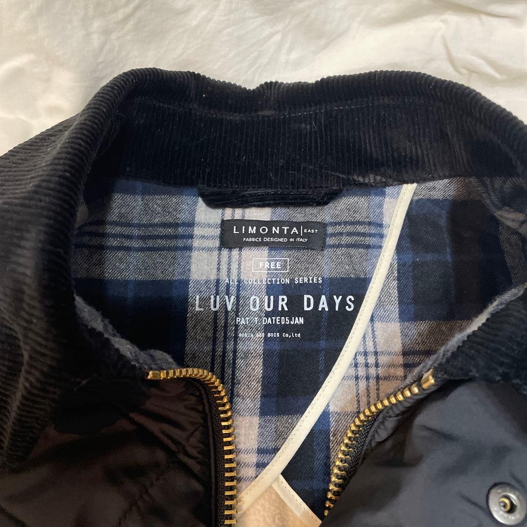 LUV OUR DAYS リモンタ製 キルティングベスト