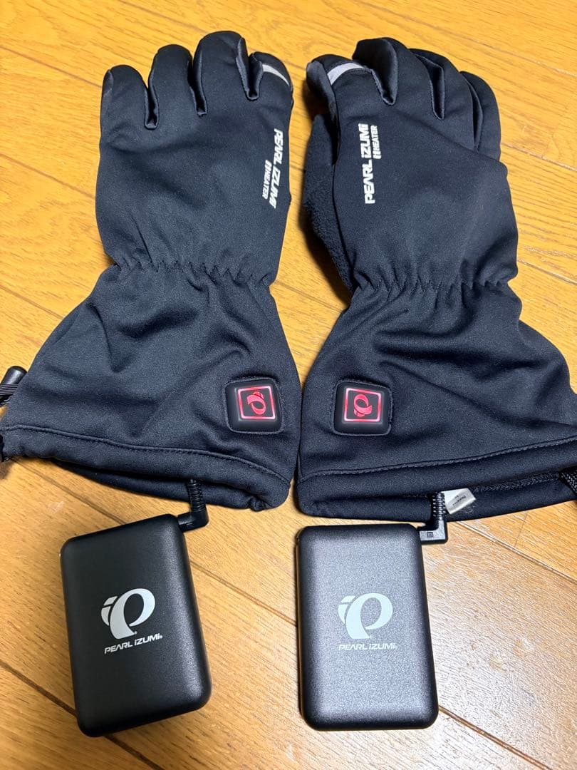 定価約３万円　2024発売パールイズミ　ヒーターグローブLサイズ