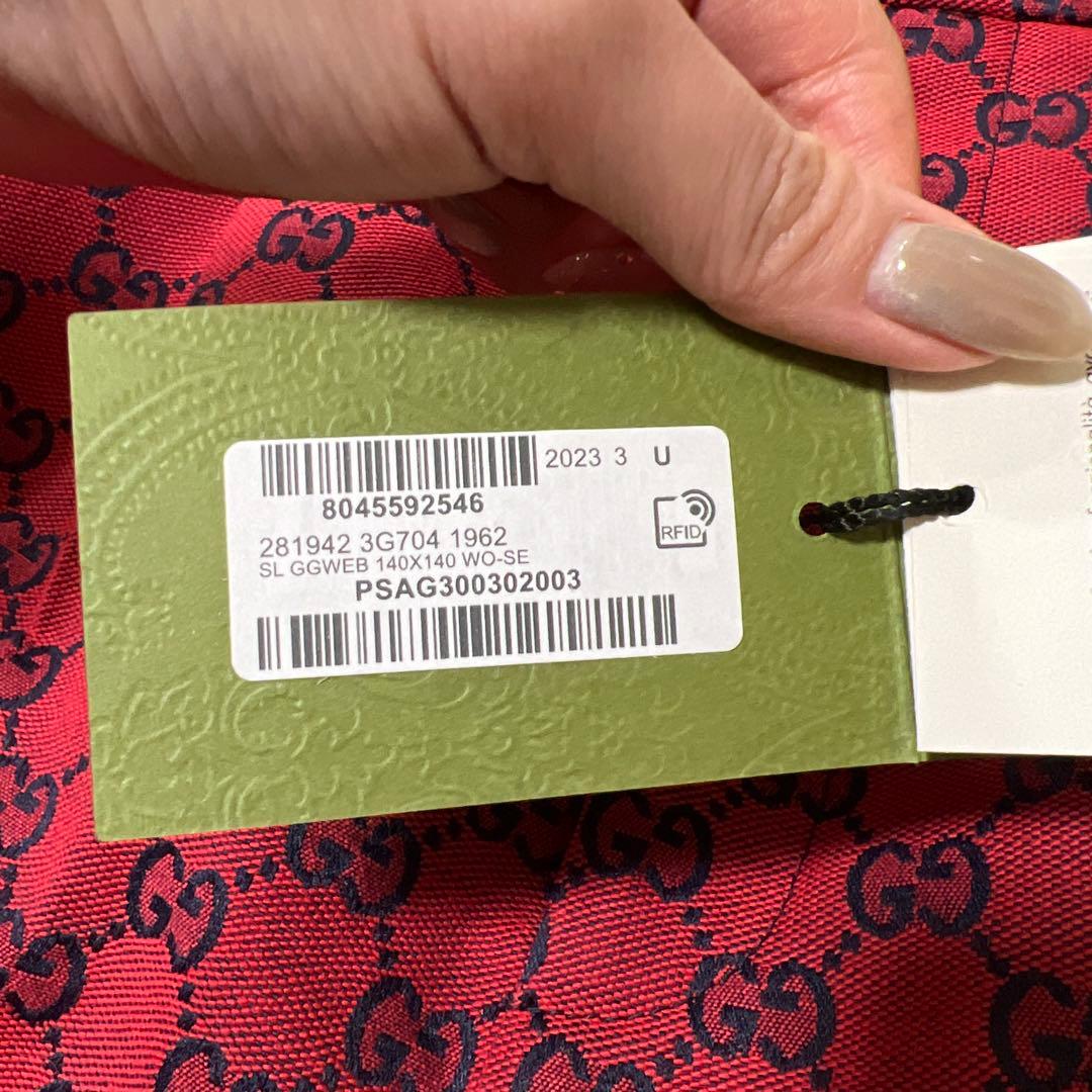 GUCCI GGパターン ショートパンツ 赤