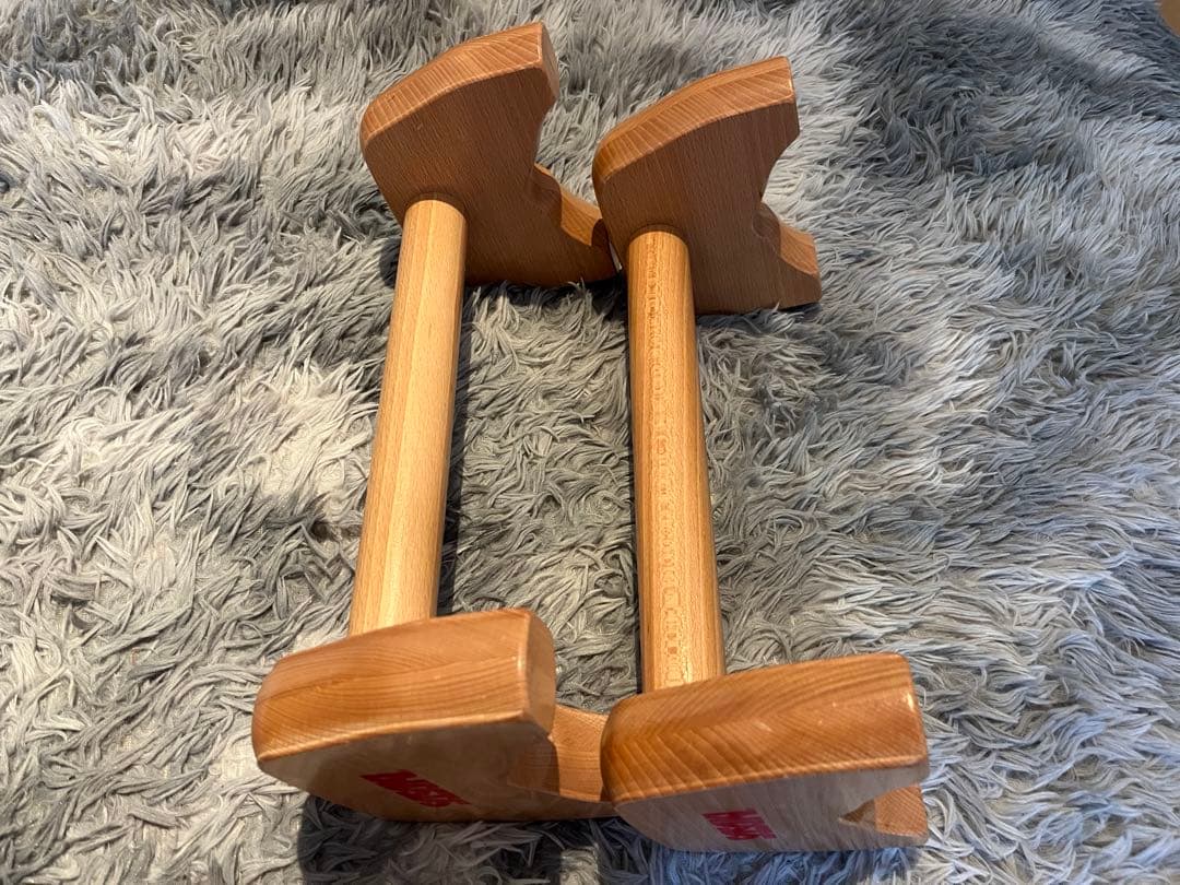 SASAKI 木製 プッシュアップバー　倒立バー