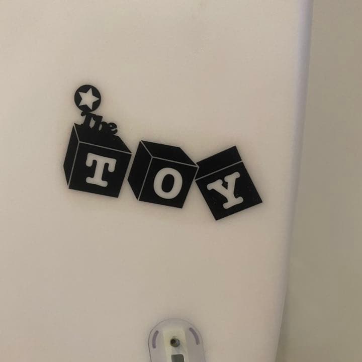 スーパーブランドトイ6.2、フィン、リーシュ、ケース付き