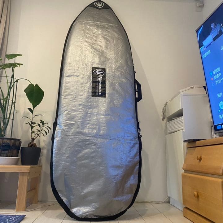 スーパーブランドトイ6.2、フィン、リーシュ、ケース付き