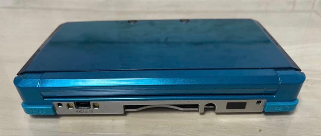 【美品】ニンテンドー 3DS アクアブルー 本体 タッチペン付き