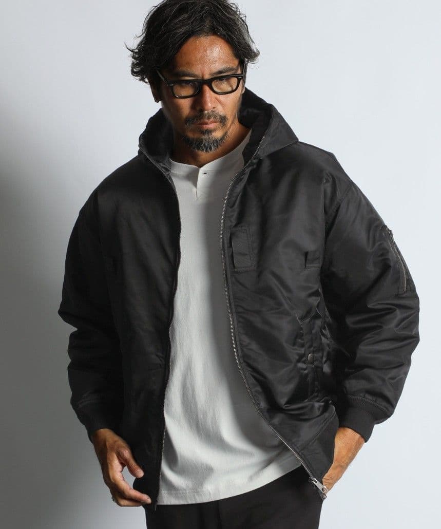 The DUFFER of ST.E MA-1 パーカー