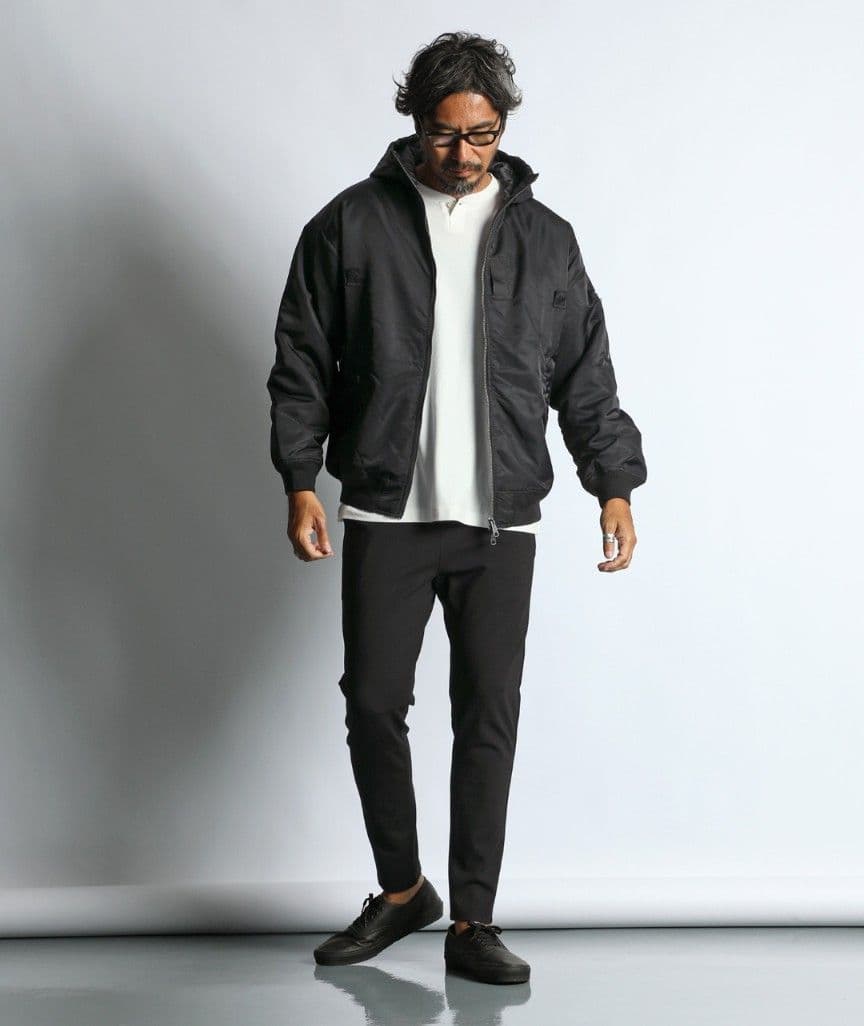 The DUFFER of ST.E MA-1 パーカー