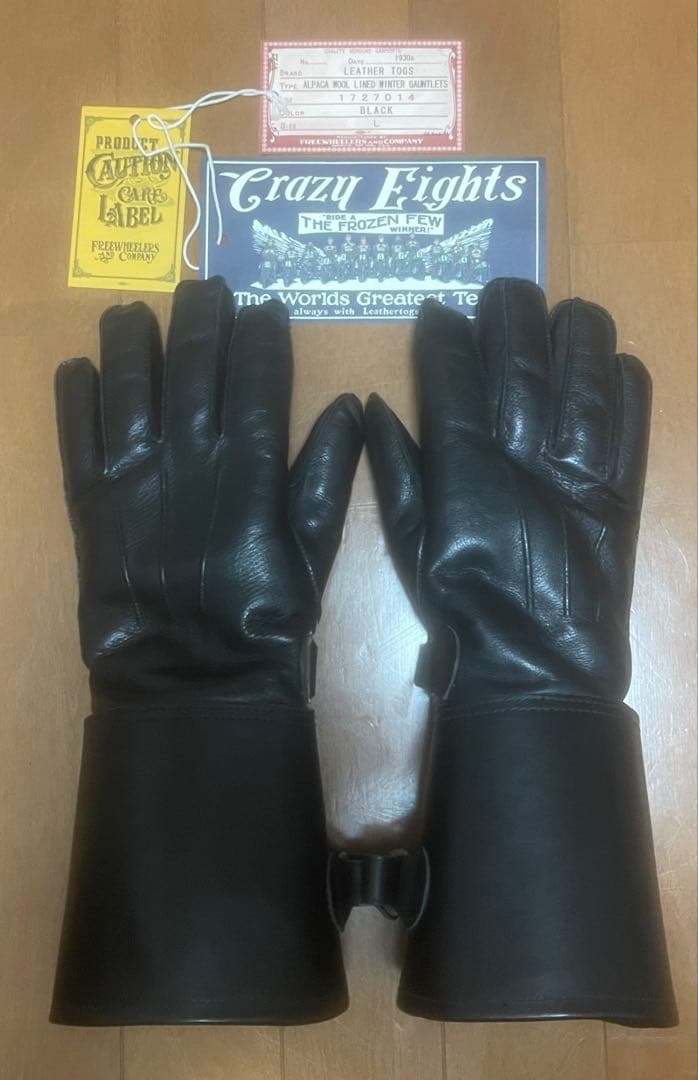 バイクウェア・装備 Freewheelers LEATHRTOGS WINTER GAUNTLETS