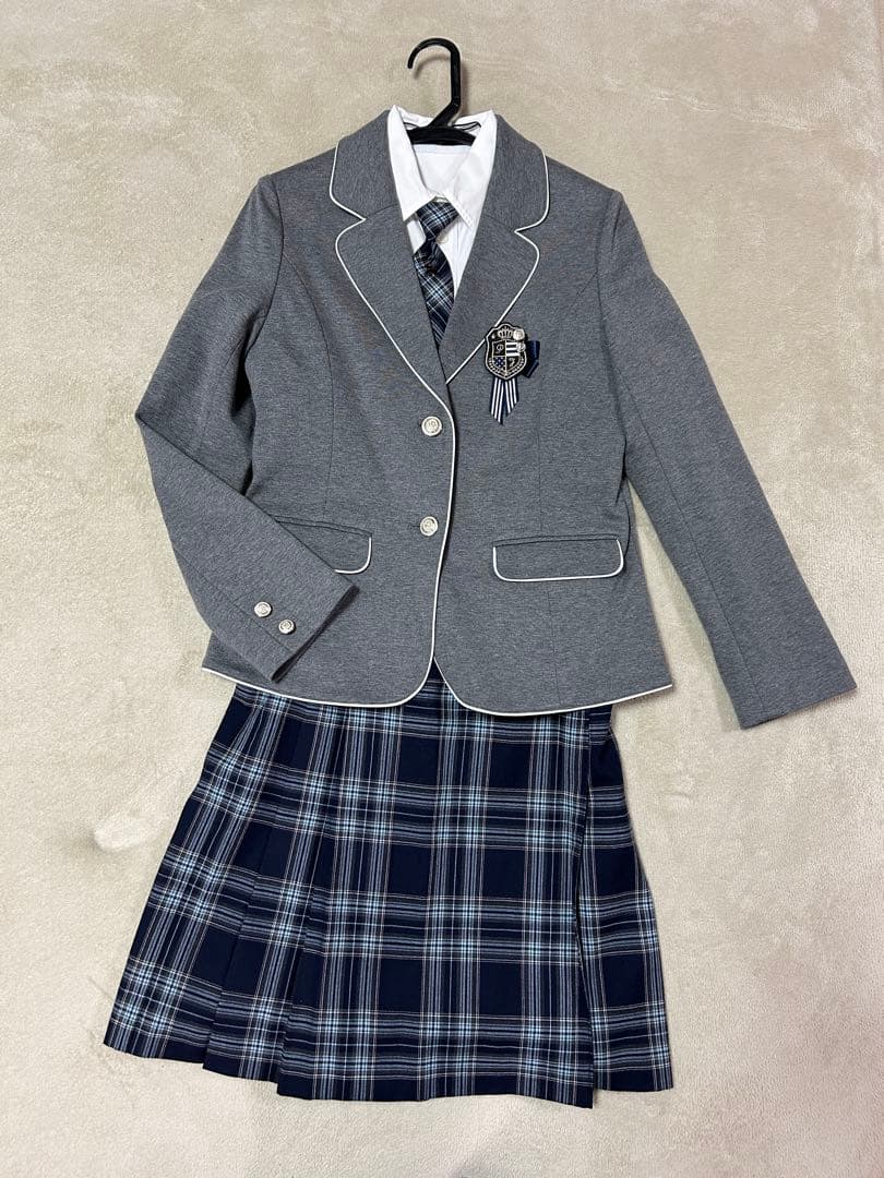 pom polenta 卒業式　入学式　発表会　受験　制服風ブレザー5点セット！