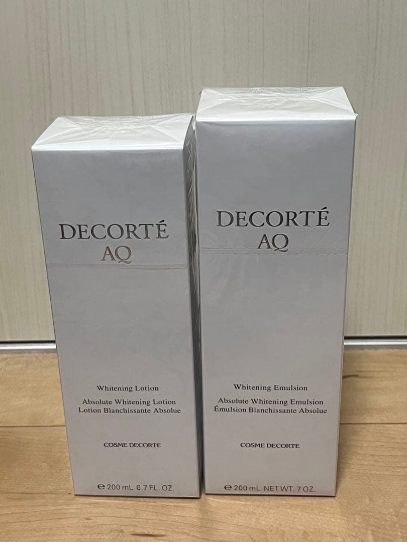 新品未開封　コスメデコルテ　AQローションER エマルジョンER 国内正規品