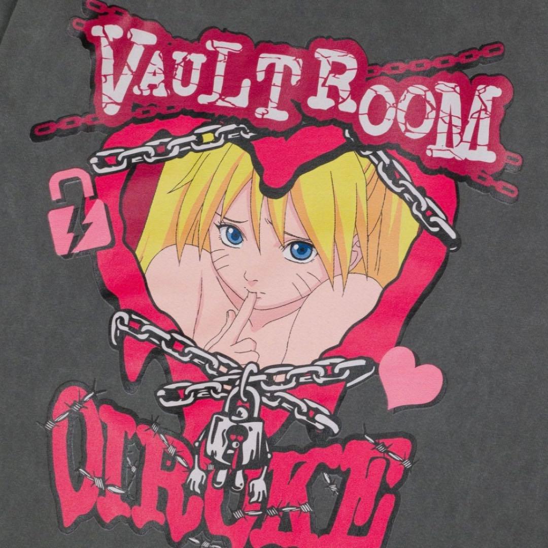 Lサイズ　vaultroom ナルト NARUTO OIROKE TEE