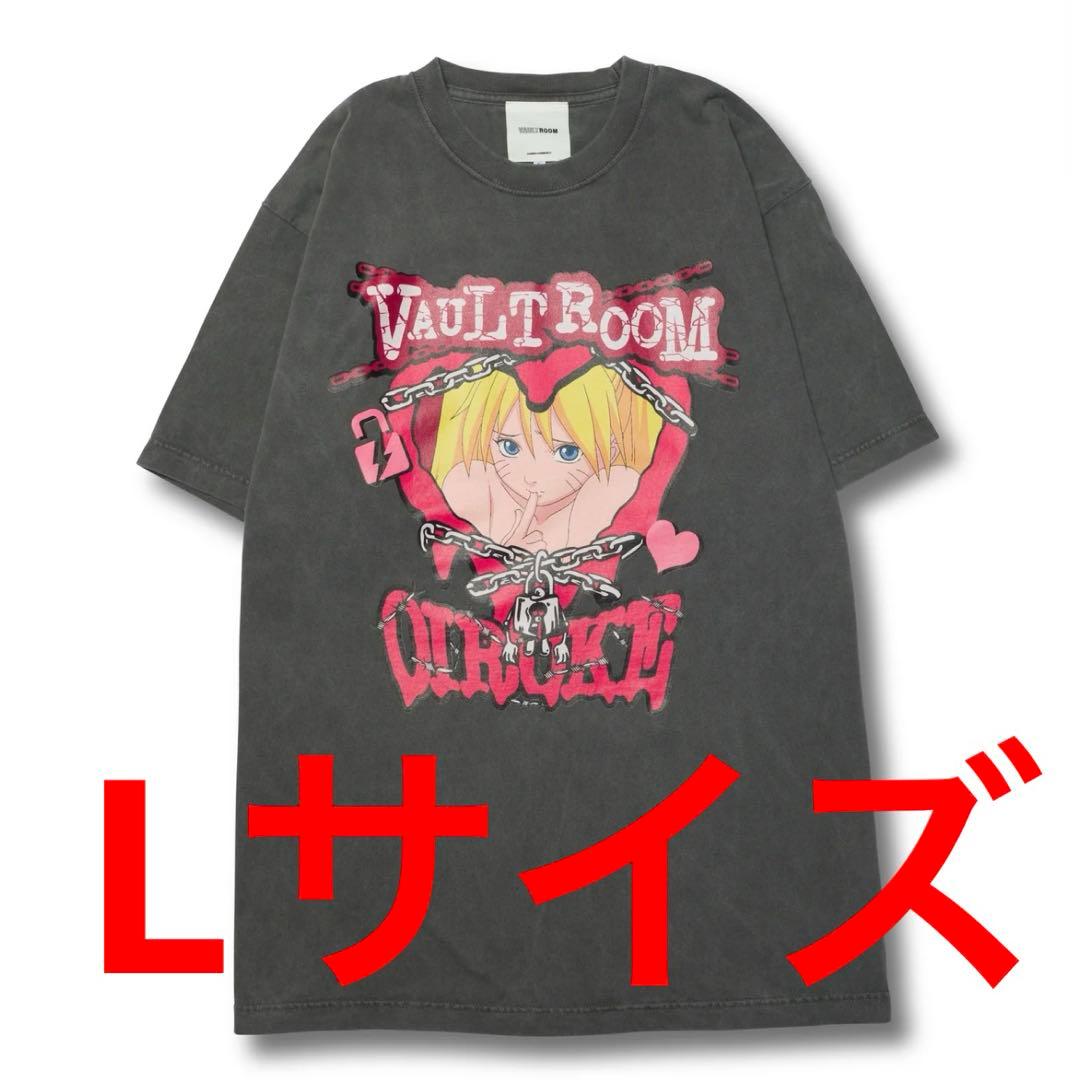 Lサイズ　vaultroom ナルト NARUTO OIROKE TEE