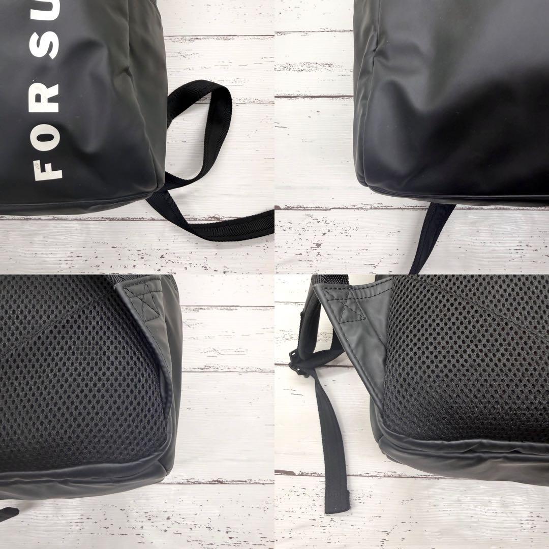 【即完売✨美品】　ディーゼル　リュック　バッグ　ブラック　ビックロゴ