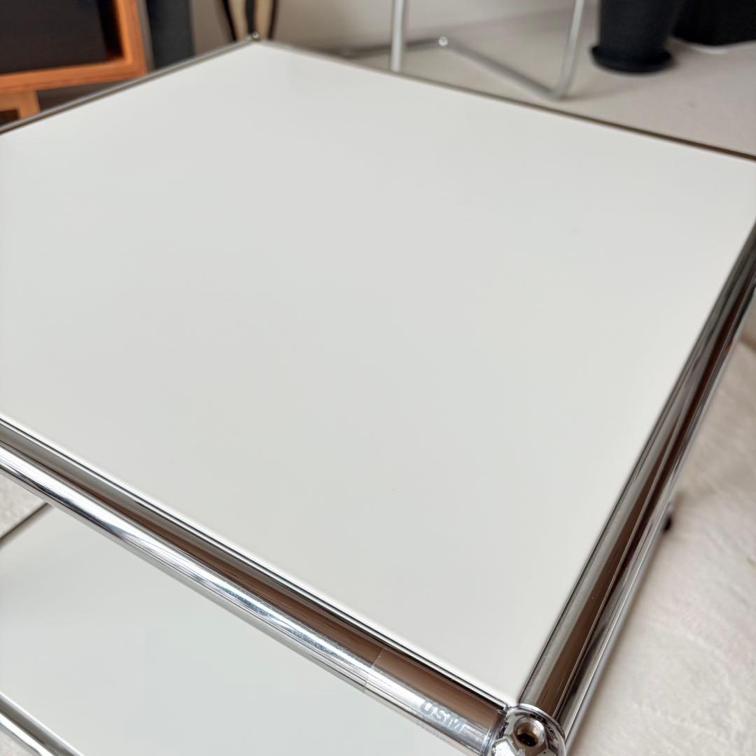 USM Haller USMハラー サイドテーブル ホワイト