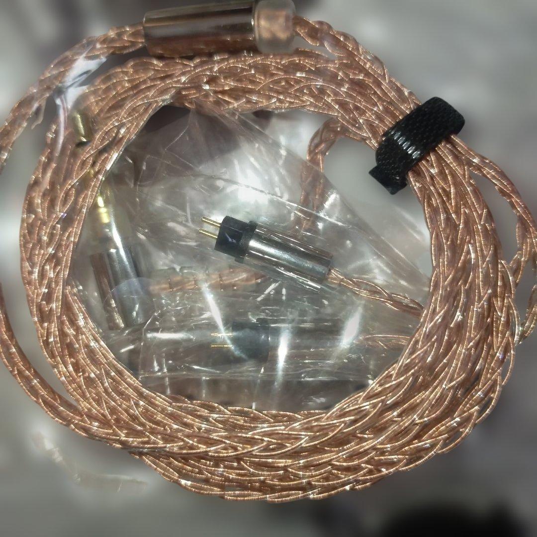 Y*i様 final a6000 付属品 単結晶銅3.5mm 2pinケーブル