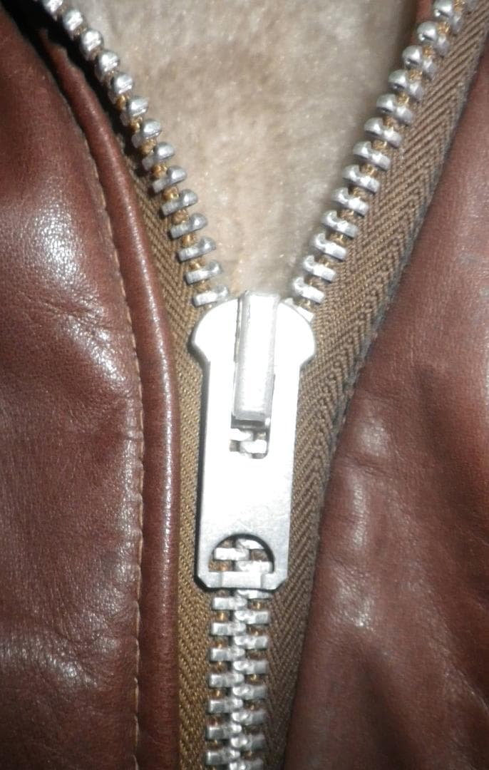 Schott G-1レザーフライトジャケット TALONジッパー