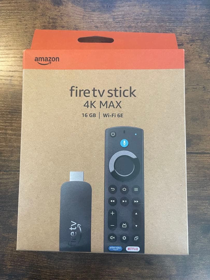 未開封: Fire TV Stick 4K Max 16GB Wi-Fi 6E