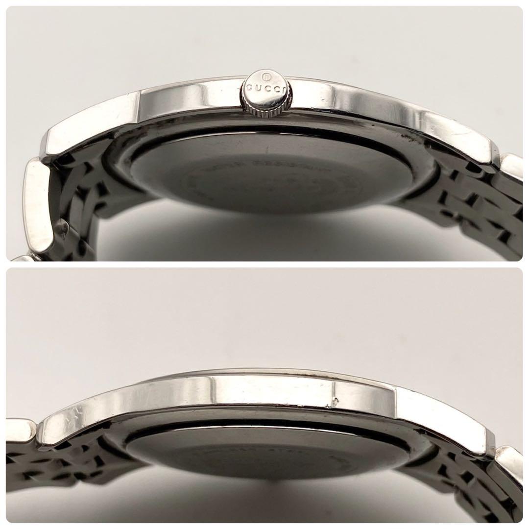美品/稼動品● GUCCI グッチ 腕時計 5500XL ダイヤ シルバー