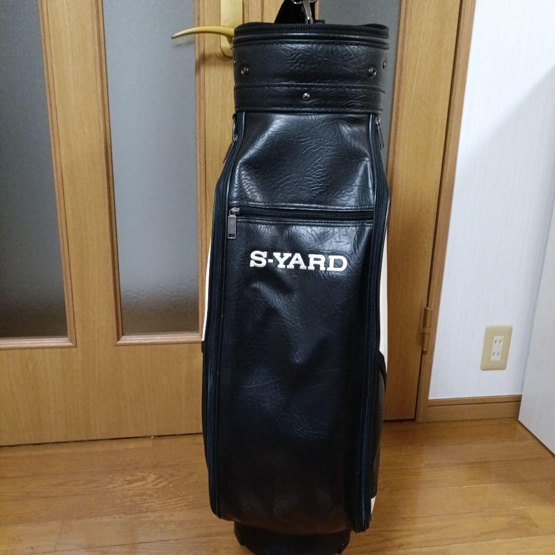S-YARD 　エスヤード　合皮 ゴルフバッグ キャディバッグ