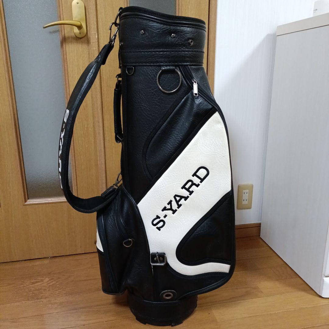 S-YARD 　エスヤード　合皮 ゴルフバッグ キャディバッグ