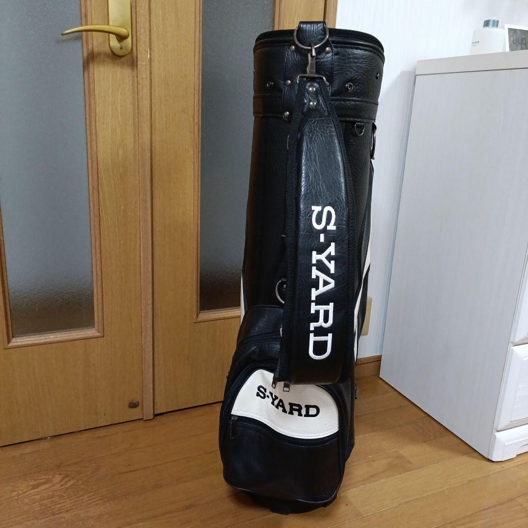 S-YARD 　エスヤード　合皮 ゴルフバッグ キャディバッグ