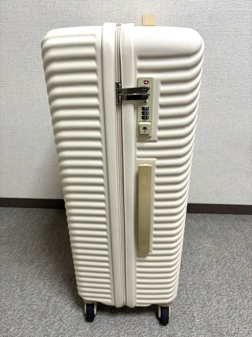 ACE HaNT mine スーツケース ハントマイン アイボリー 75L